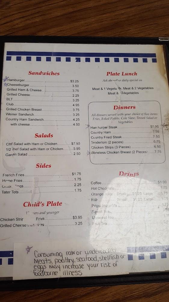 Ashley & Trixie's Family Restaurant Menu image 3